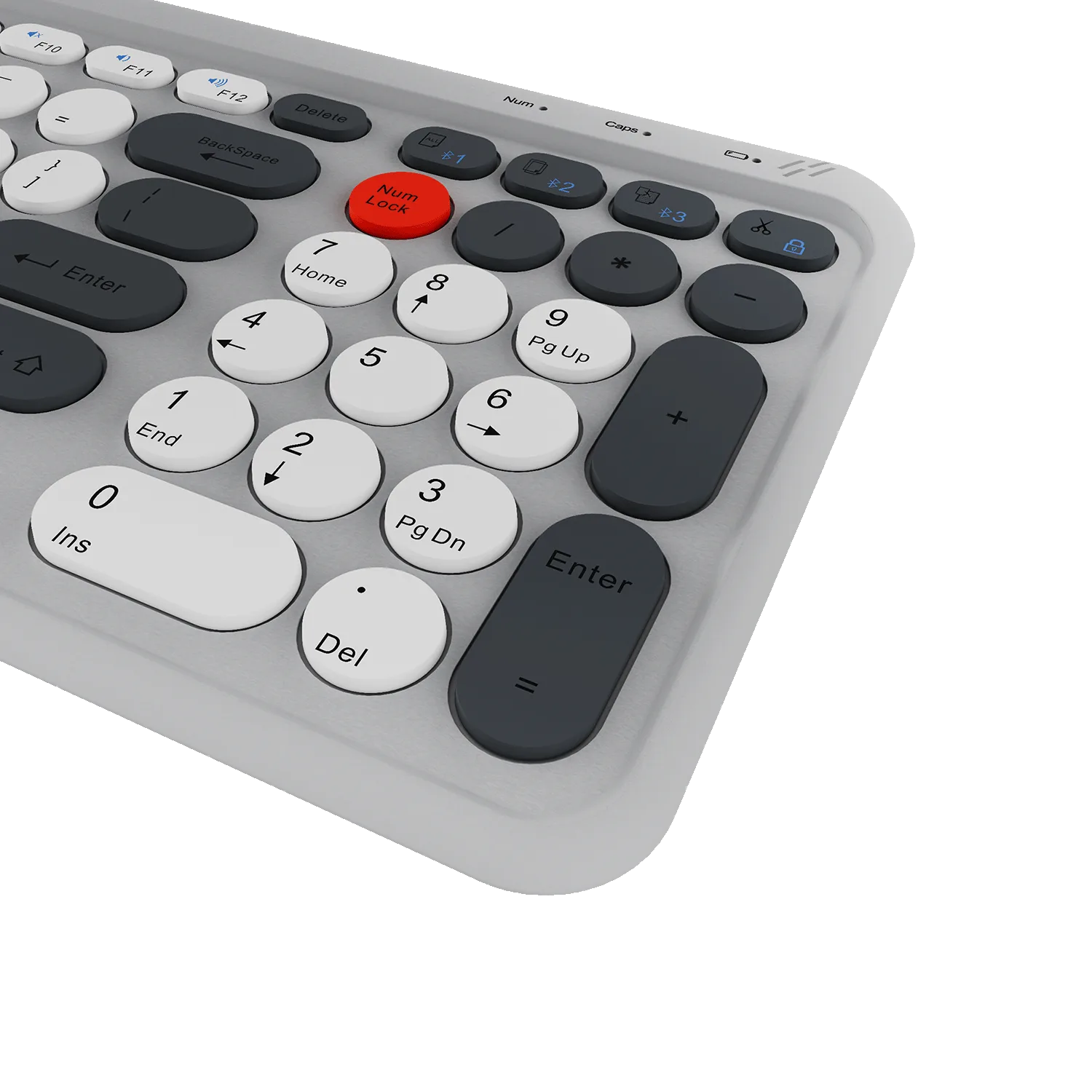 ZK25: 3 in 1 Wireless Keyboard with 2.4G & BT 5.2